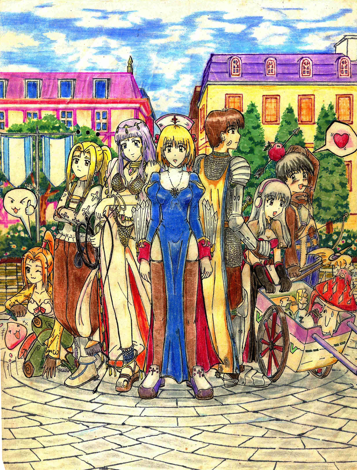 Old Artwork (Highschool days) Ragnarok Online 01