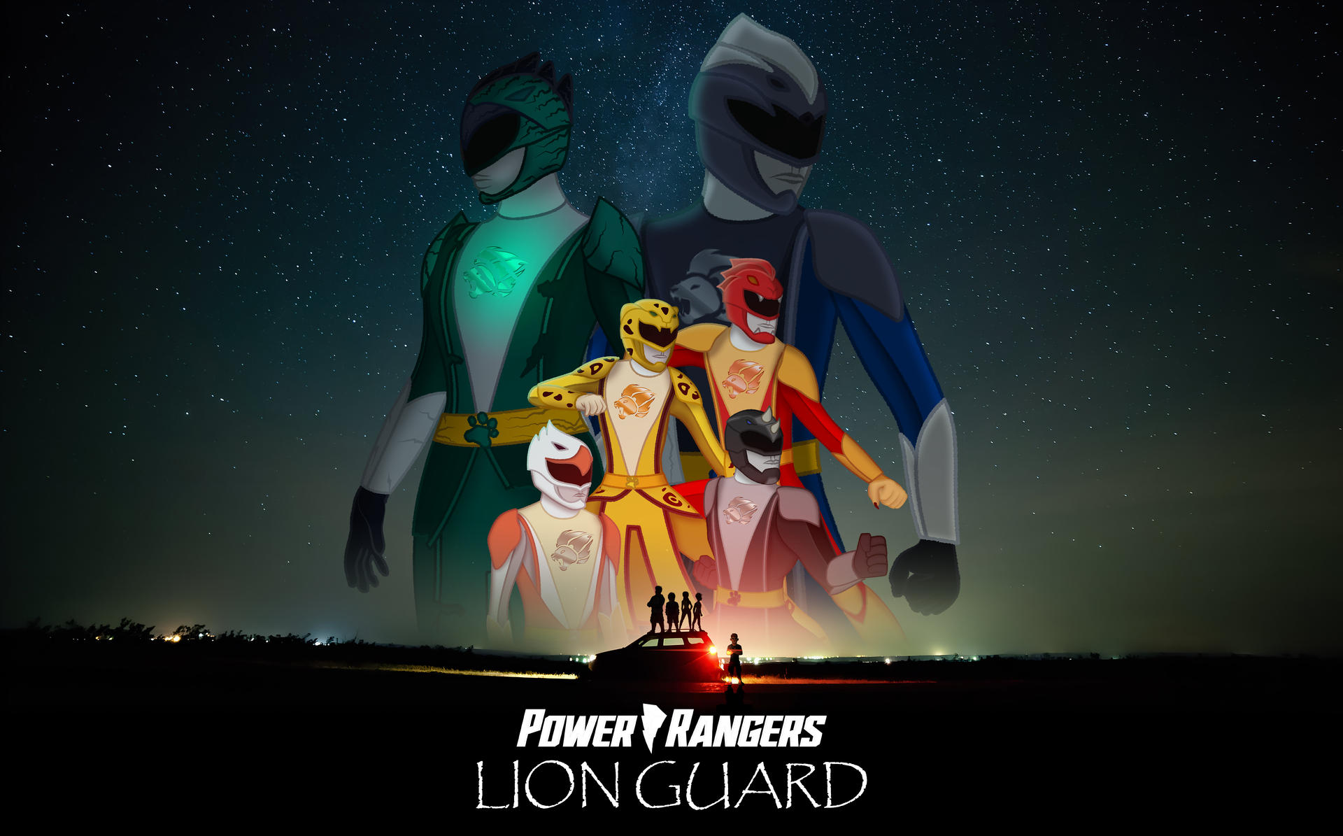 Power Rangers Lion Guard - Rebirth Arc Poster by amazingspiderfan110 on ...