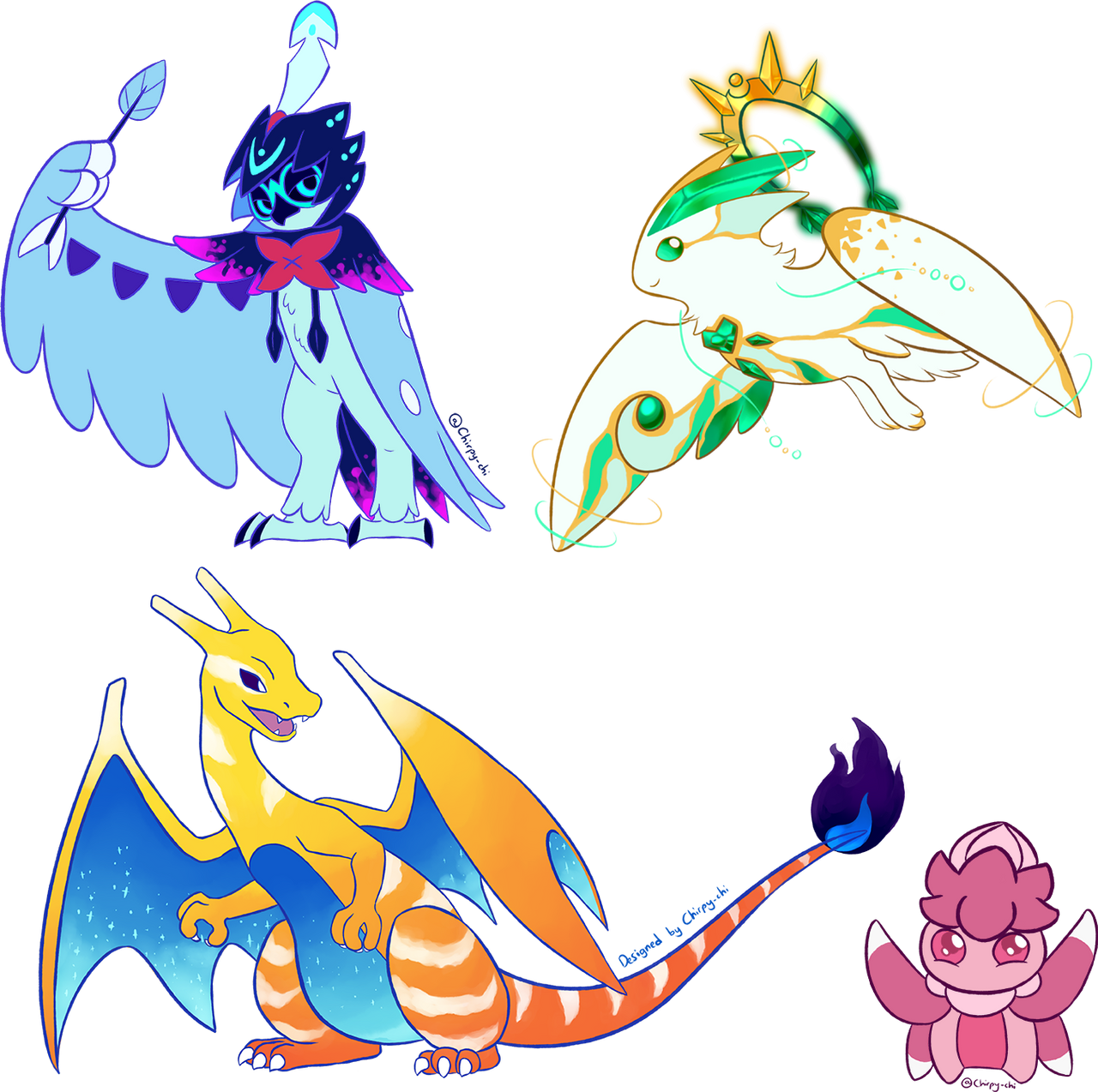 Special Pokemon Designs by Chirpy-chi on DeviantArt