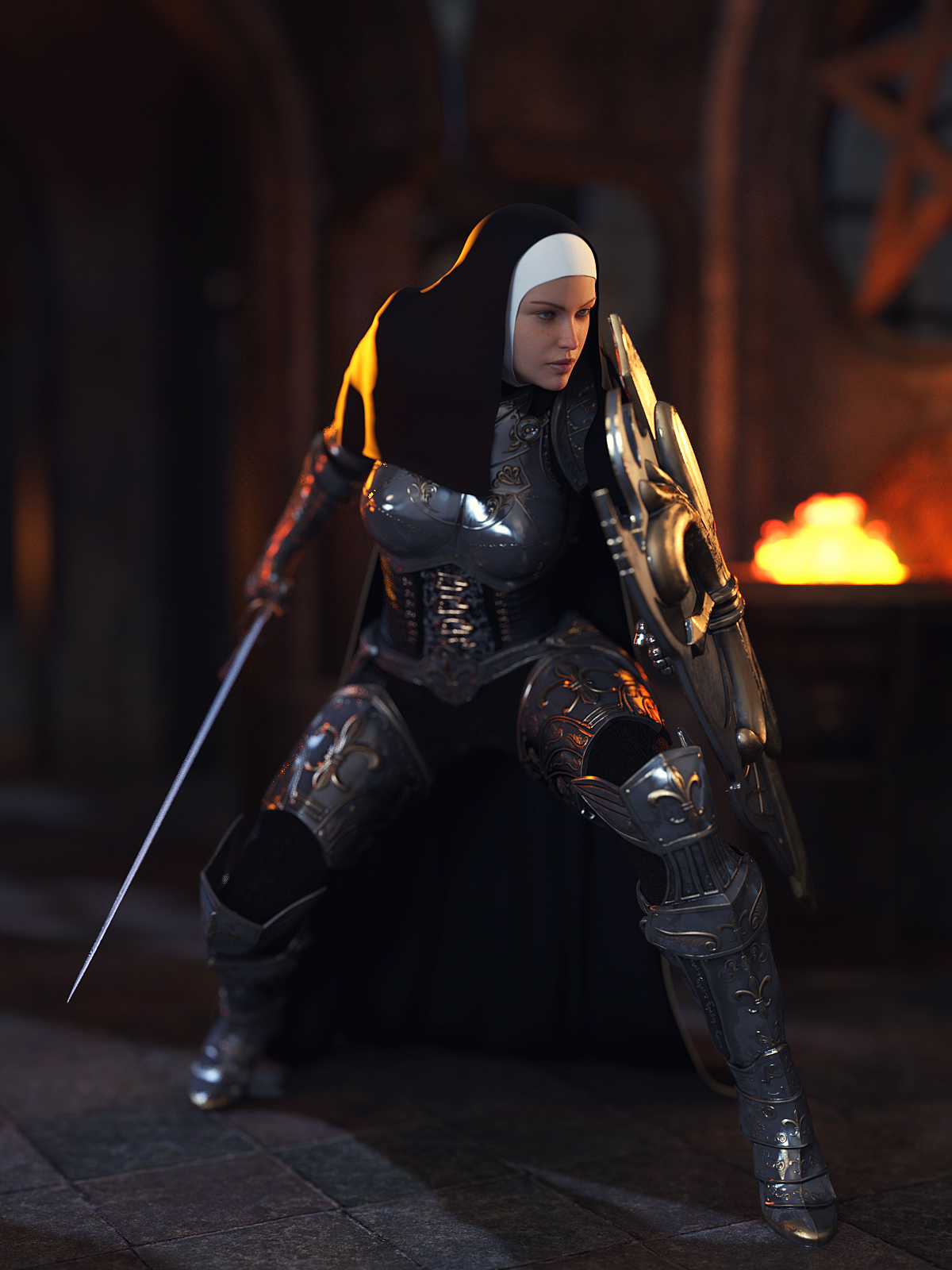 Battle Nun by stoper on DeviantArt
