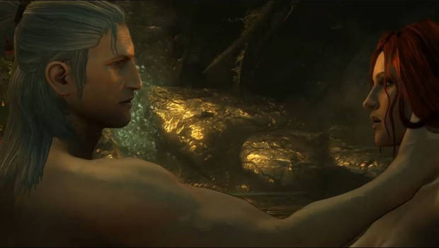 TW2   Geralt and Triss