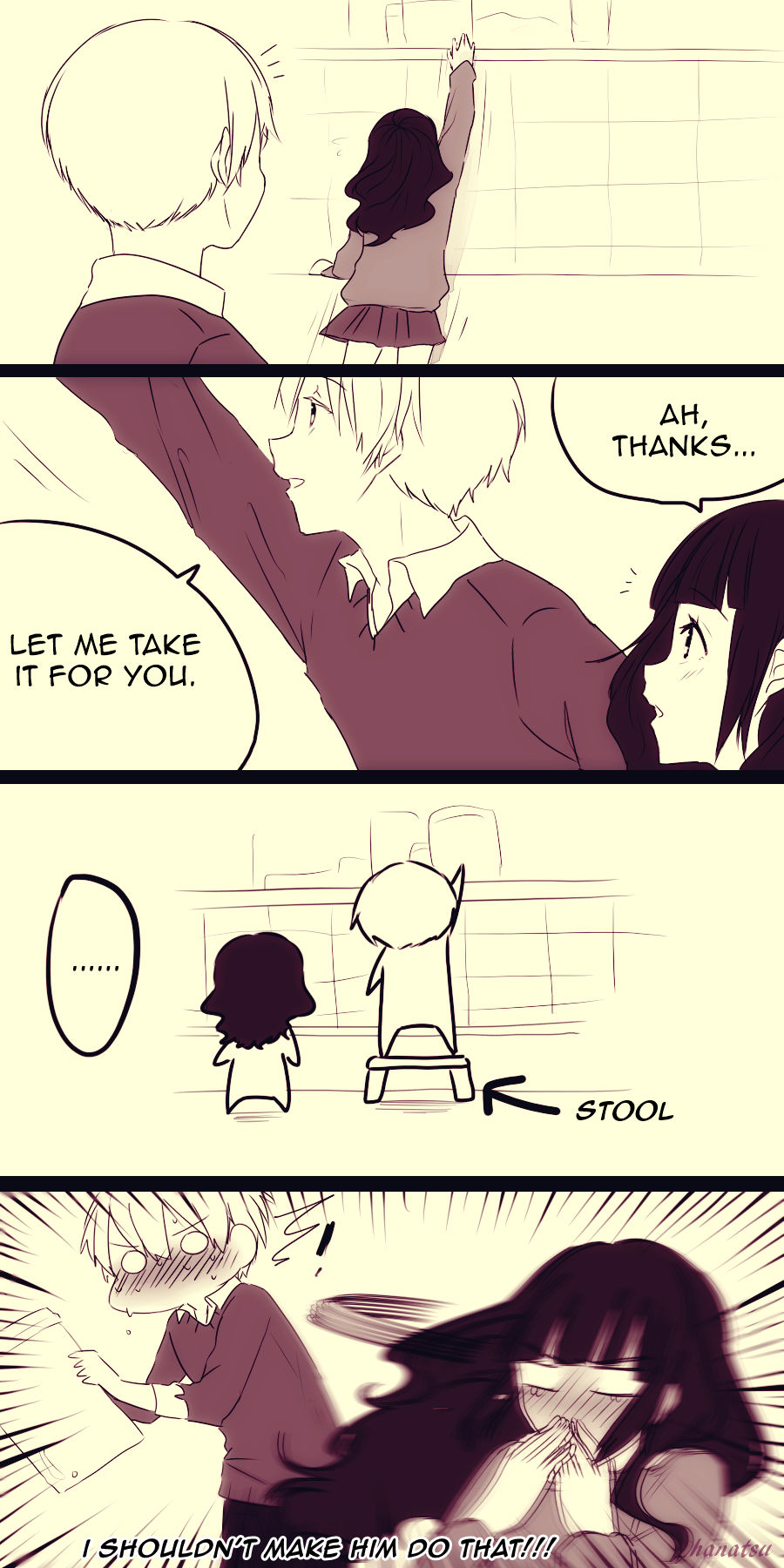 Kayano x top nagisa comic
