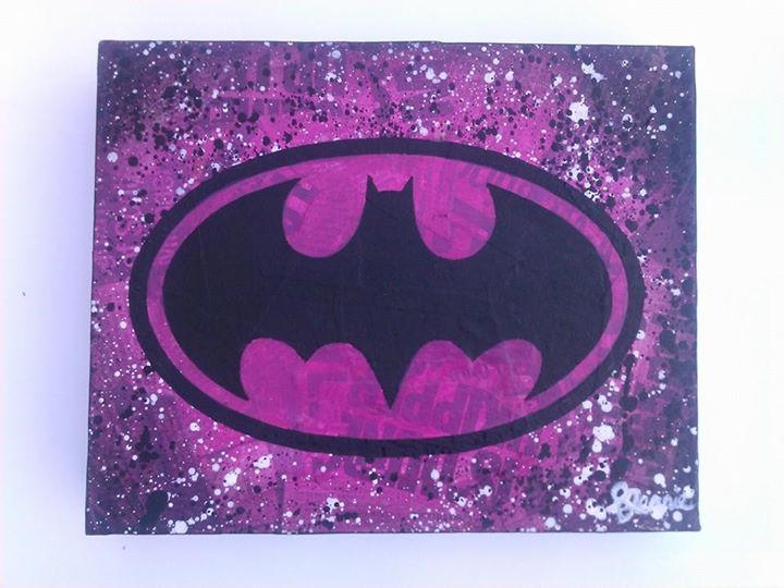 Batman Logo (pink) by bubblesfay on DeviantArt