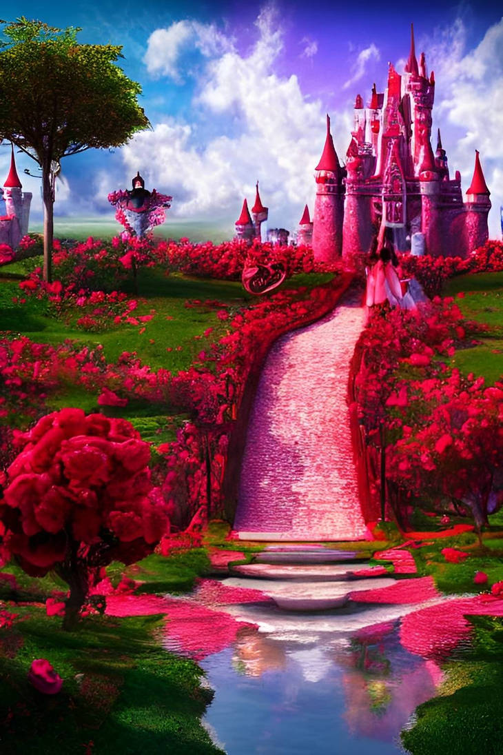 Red castle by AiArtFreak on DeviantArt