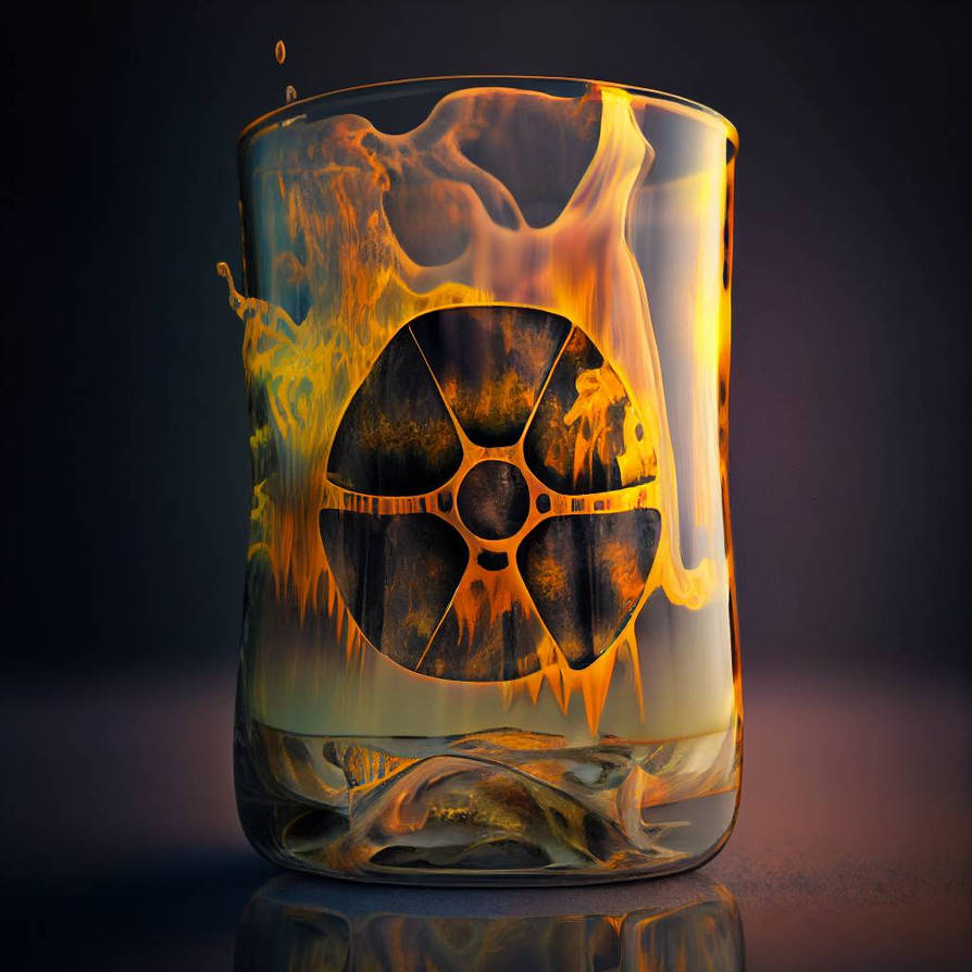 Cosmic Radioactiv Glass Nuclear Glass by AiArtFreak on DeviantArt