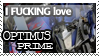 Optimus Prime Stamp