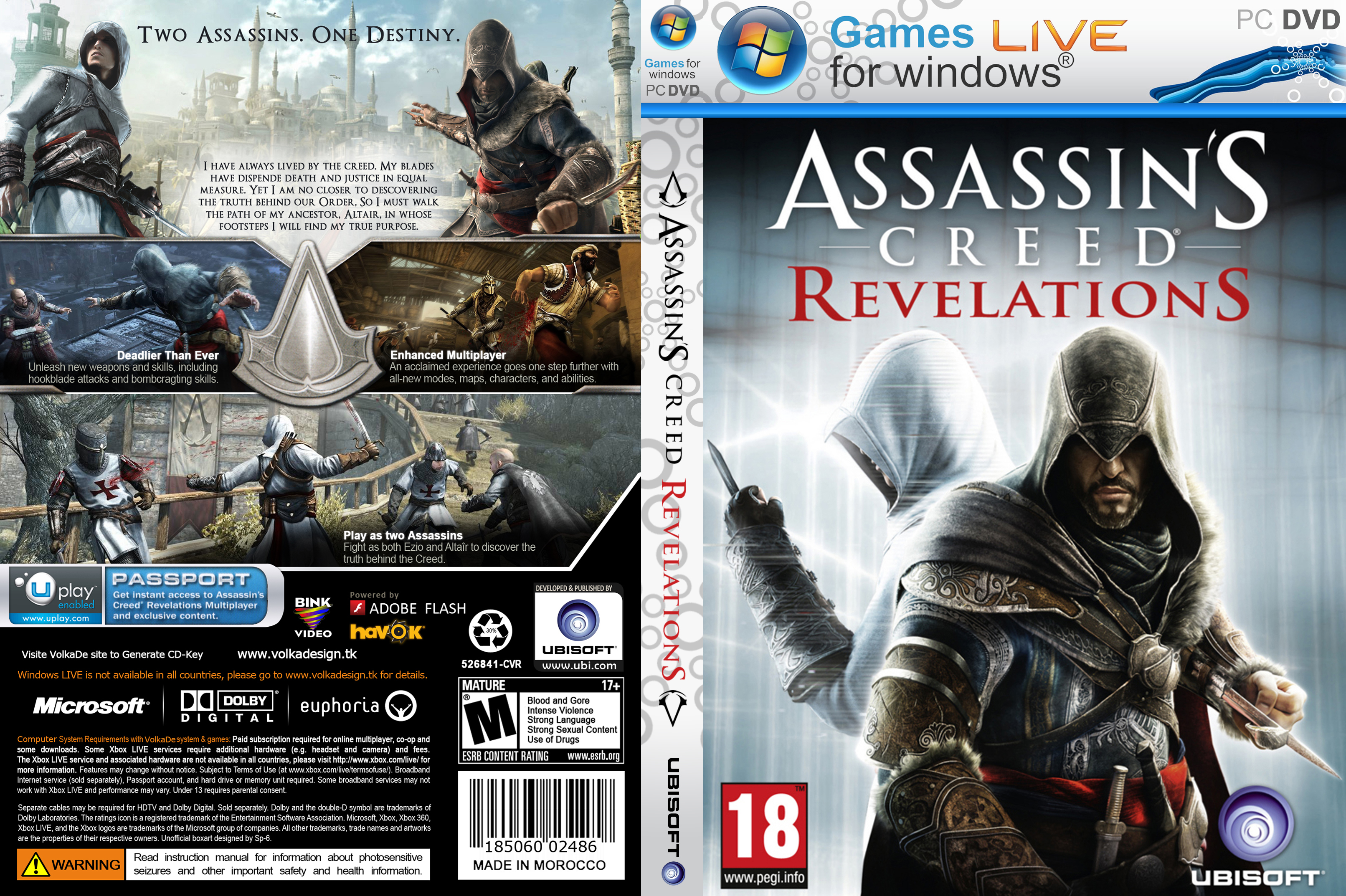 Assassin's Creed PC Box Art Cover by maad