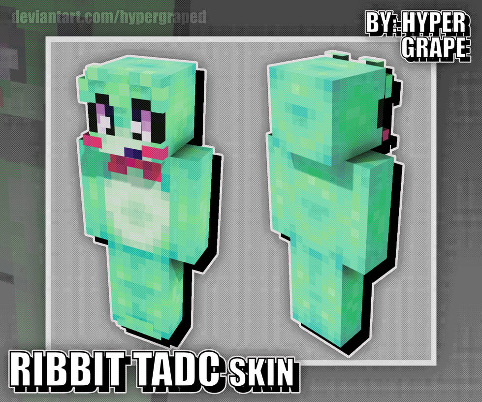 Minecraft Fan Made Ribbits Types RIBBIT MINECRAFT SKIN || HYPERGRAPE TADC by HYPERGRAPED on DeviantArt
