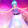 Miku Hatsune Princces Dress Model DL MMD