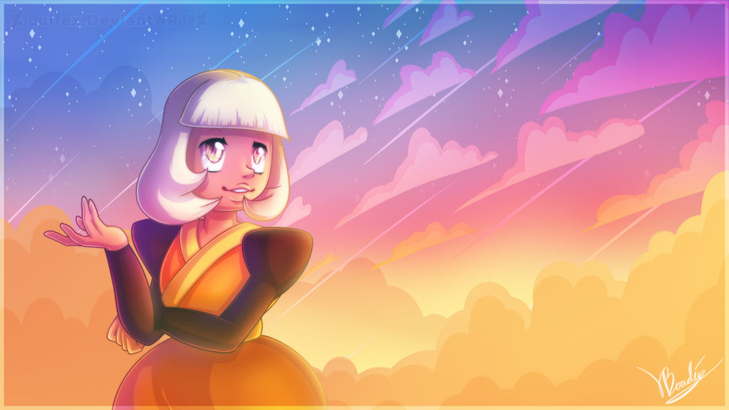 Watching the earth's sunset by Luifex