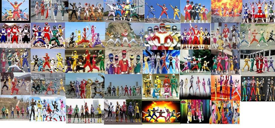 Sentai Rangers Deviantart all sentai rangers by mariofan97 on DeviantArt