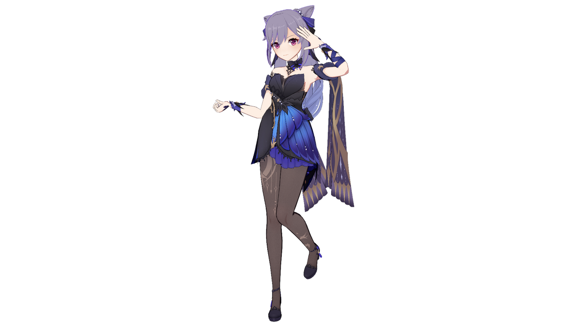 MMD - Keqing (Opulent Splendor) Model DL by MifsFantasy on DeviantArt