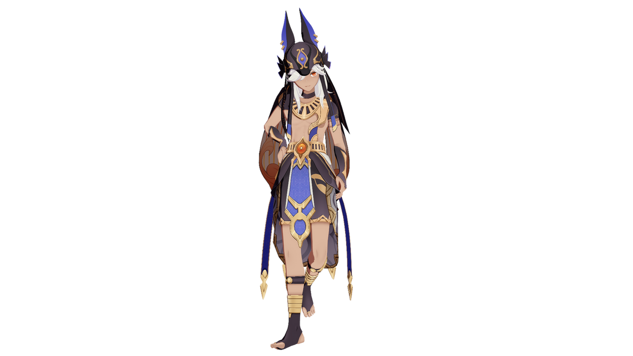 Cyno Reference MMD Genshin Impact - Cyno Model DL by MifsFantasy on DeviantArt