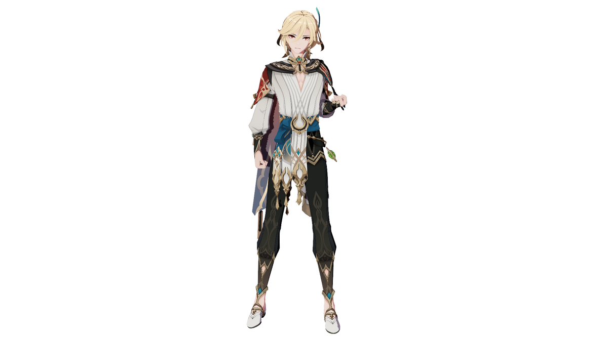 MMD Genshin Impact - Kaveh Model DL by MifsFantasy on DeviantArt