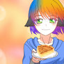 Commission -  Haruka's Pie