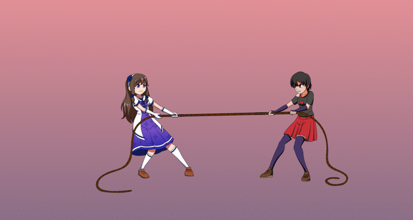 Commission - Tug of War by Sleince on DeviantArt Commission - Tug of War by Sleince on DeviantArt