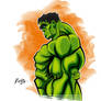 Hulk in Illustrator CS6 + Colors!