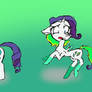 Rarity into tomboy pegasus 