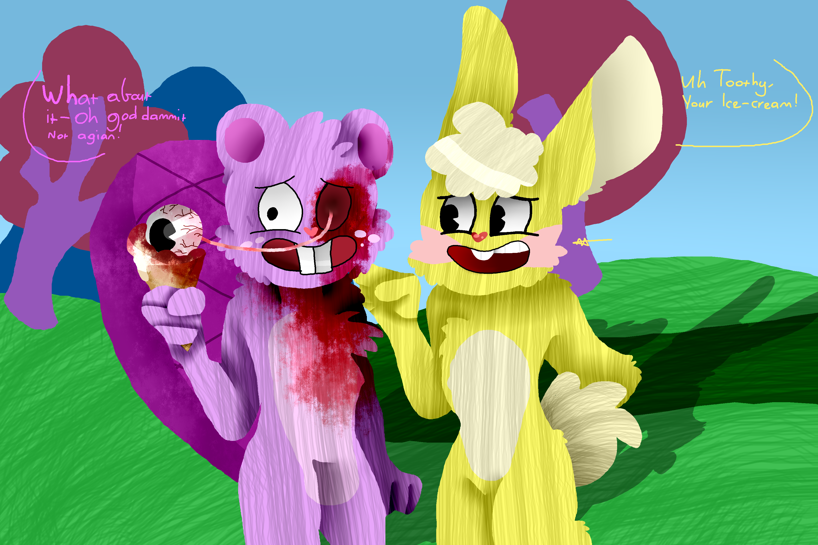 Making Creepy Roblox faces - Part 1 - shiny teeth by DONuTvibes on  DeviantArt