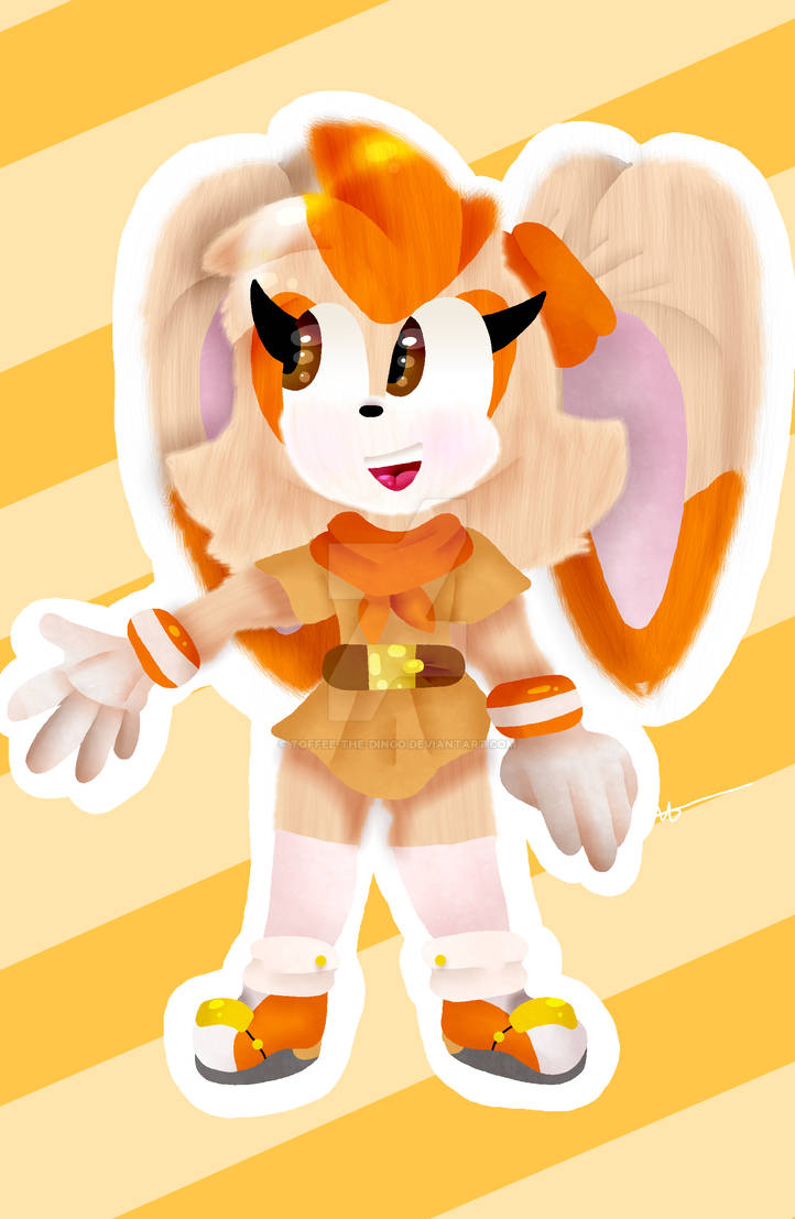 Cream The Rabbit Colors Reverse Cream the Rabbit (Redesign) by Toffee-the-Dingo on DeviantArt