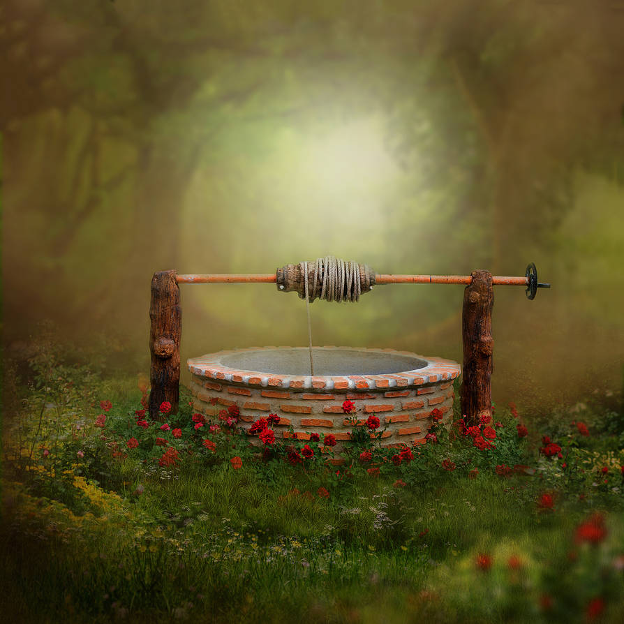 Wishing Well background by Jeni-Sue on DeviantArt