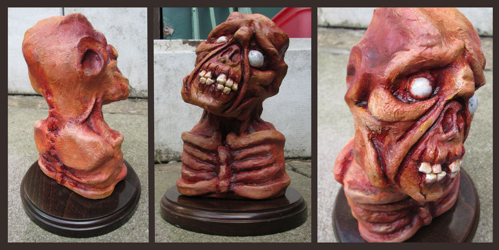 1:2 Scale Feral Ghoul Bust.