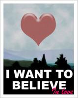 I Want to Believe in love-X Files