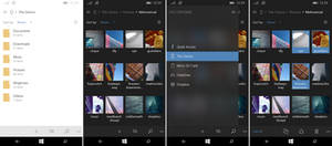 Windows 10 - File Explorer (phone)