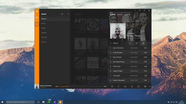 Windows 10 - VLC Album View