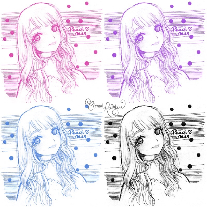 Tea peach milky Peach Milk