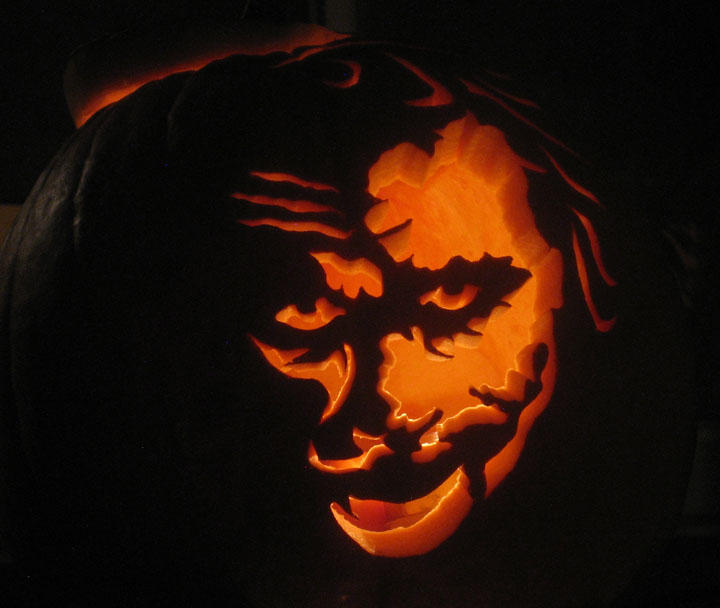 Heath Ledger Joker Pumpkin by Mister-JP on DeviantArt