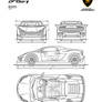 Lamborghini LP420-1 Prototype Design Blueprints