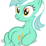 Lyra Enjoys The Comforts of Sitting -Vector