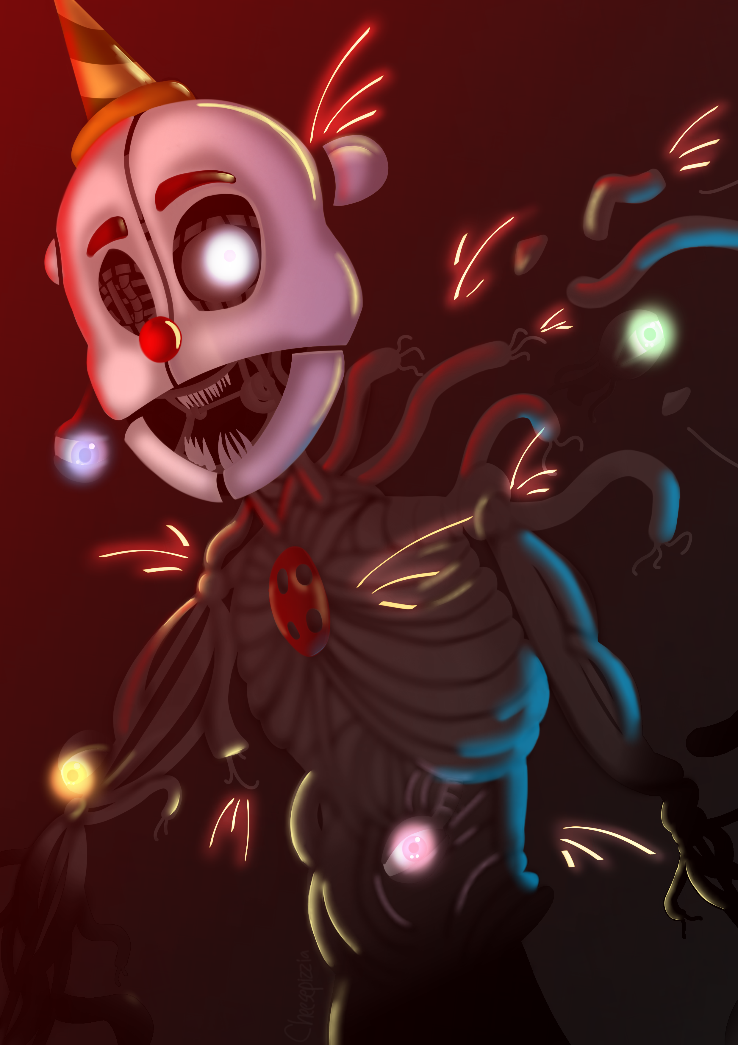 Ennard (FNaF Sister Location) by impossibleCandy on DeviantArt. source: ori...