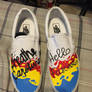 Custom Breathe Carolina Vans