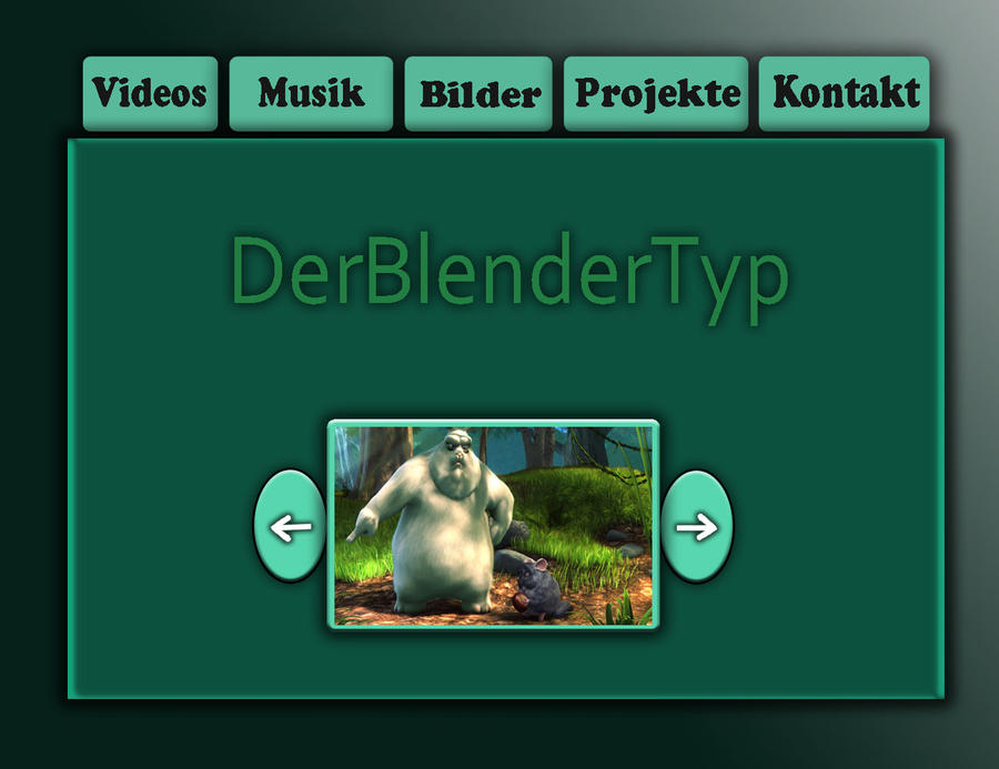 Website Layout 1 by DerBlenderTyp on DeviantArt