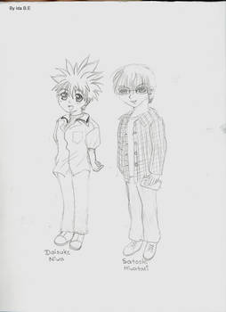 Daisuke and Satoshi from DNA