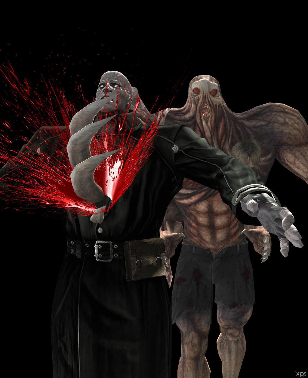 Mr. X - Tyrant - Resident Evil 2 by Pr0metheus-RF on DeviantArt