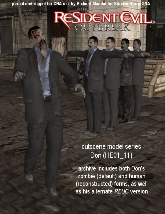 Ken Rer Outbreak Re Outbreak Don By SurvivalHorrorXNA by Tyrant0400Tp on DeviantArt