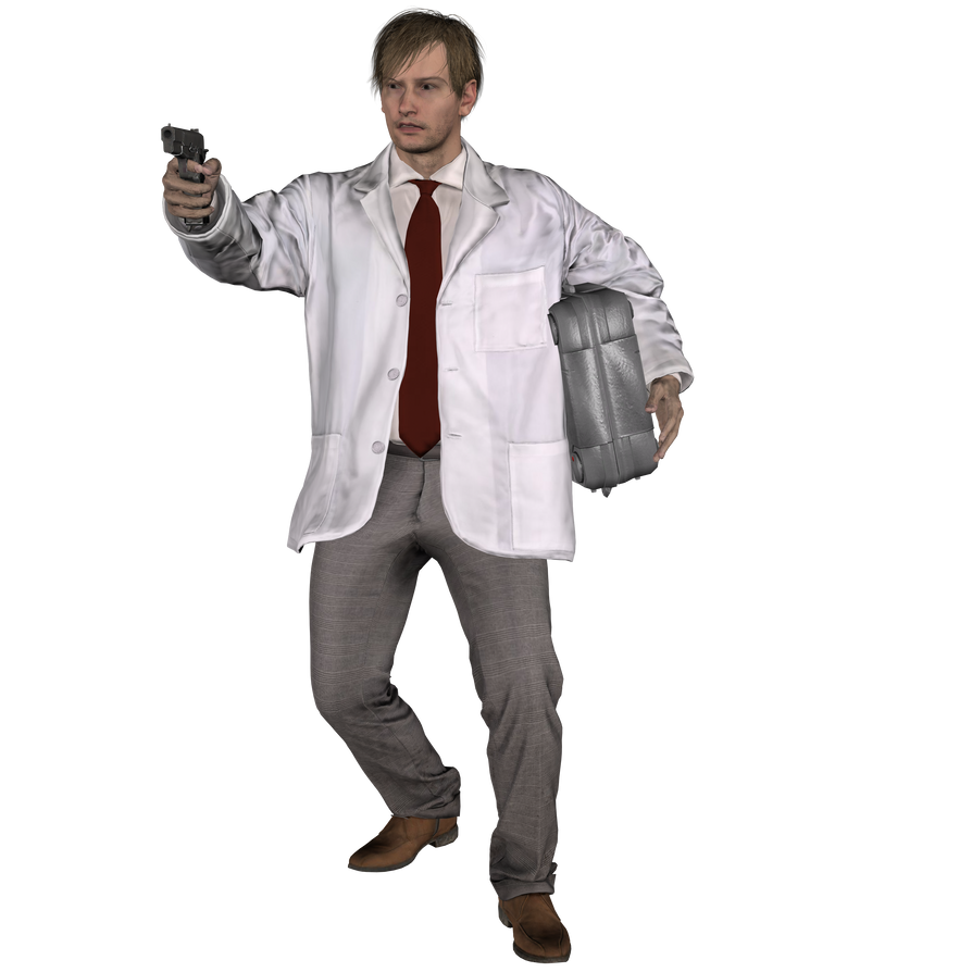 RESIDENT EVIL 2 REMAKE WILLIAM BIRKIN Render by Tyrant0400Tp on DeviantArt