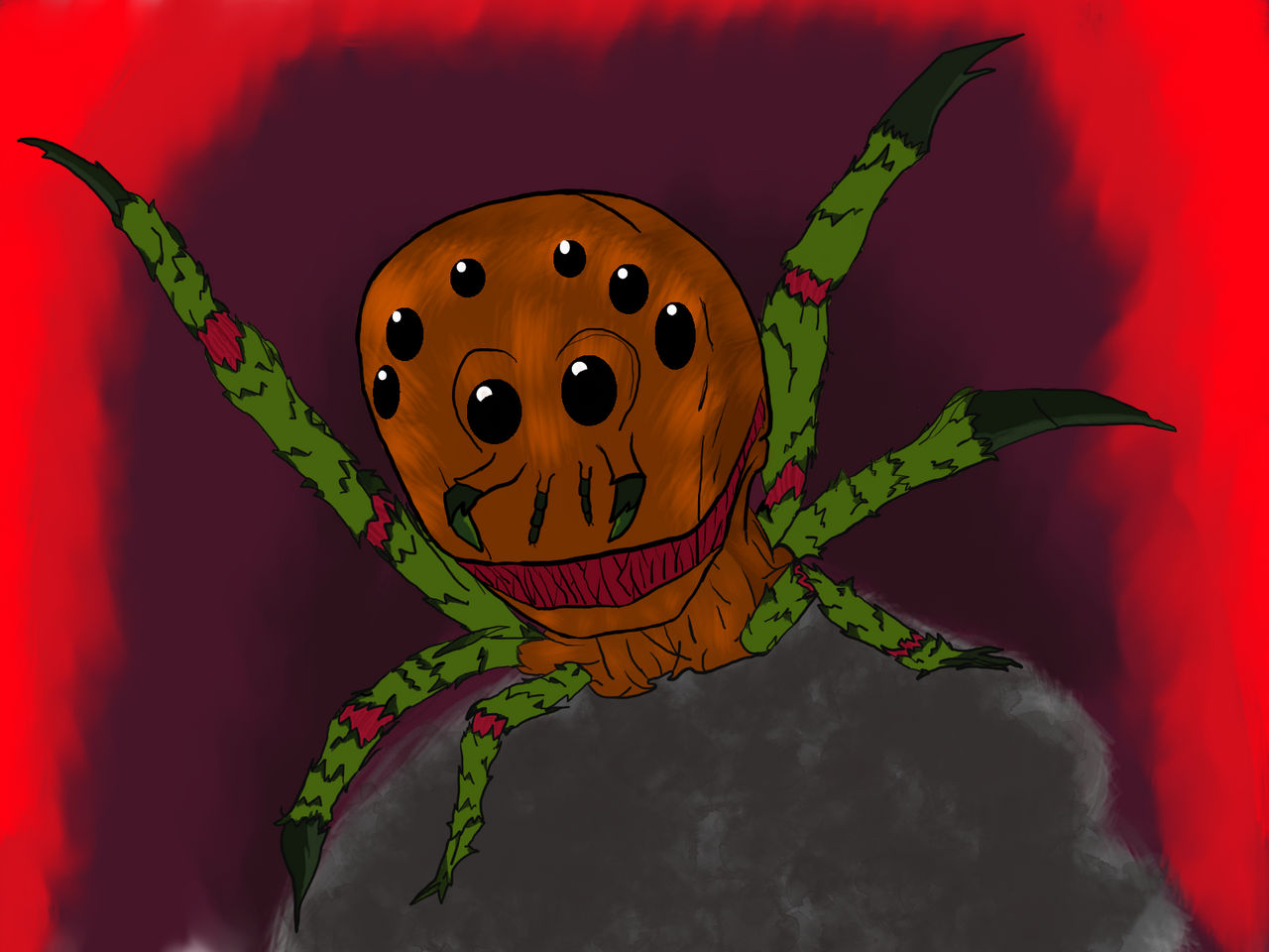 Spider Head by premiummatt190 on DeviantArt