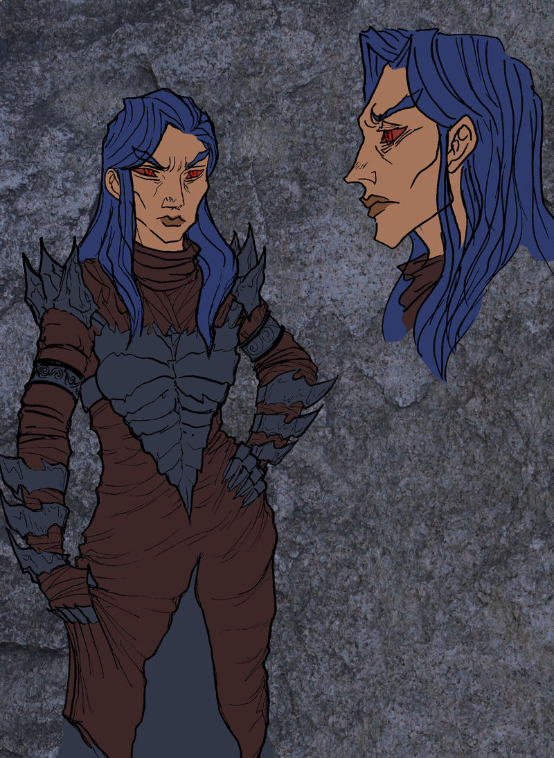 Human Alduin Color by zokwani on DeviantArt