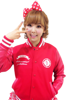 Raina (Orange Caramel) PNG Render