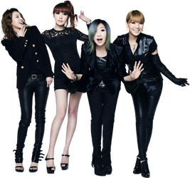 2NE1 - Render (png)