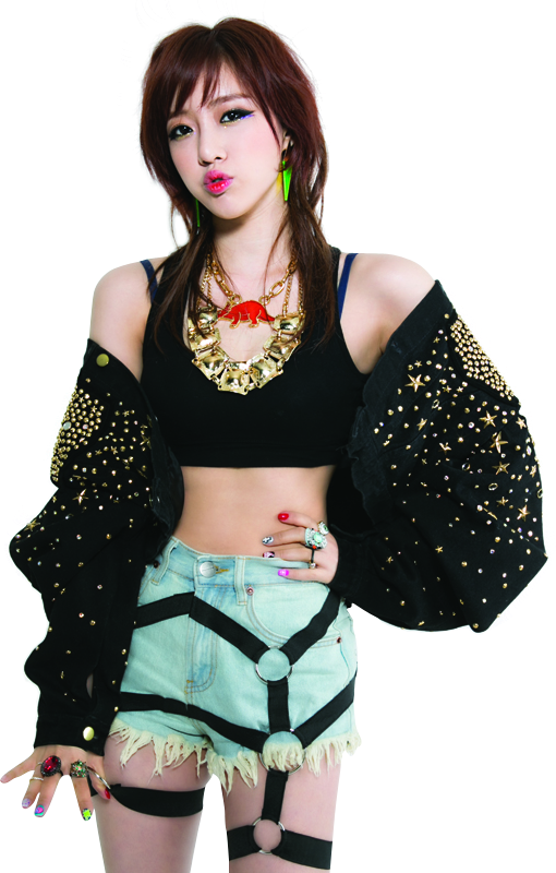 Eunjung (T-Ara) PNG Render