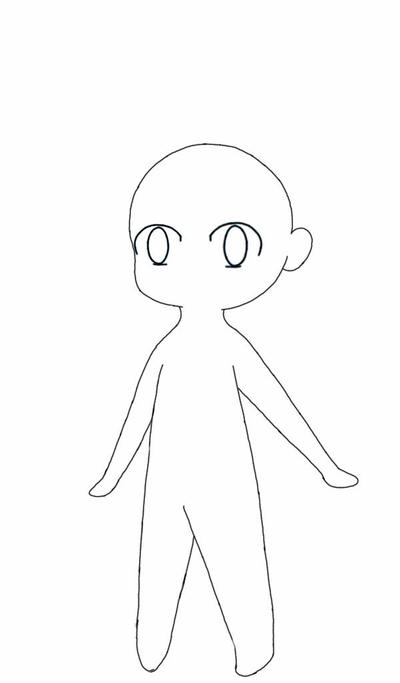Chibi Outline By KassCraft On DeviantArt