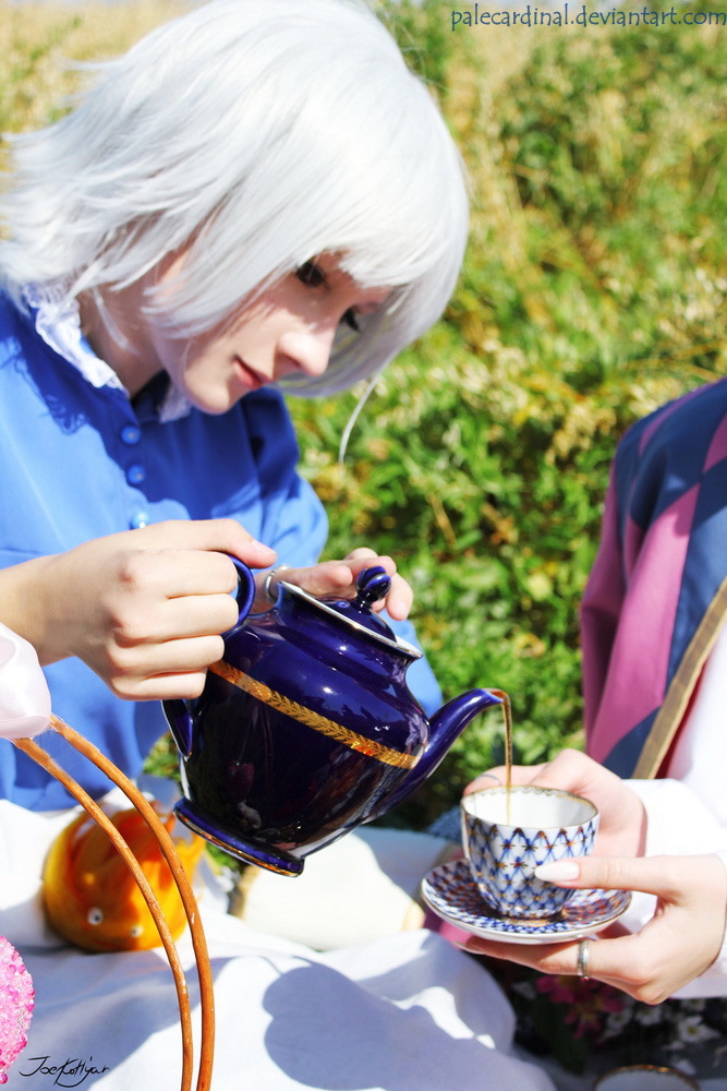 Little tea? ) by palecardinal