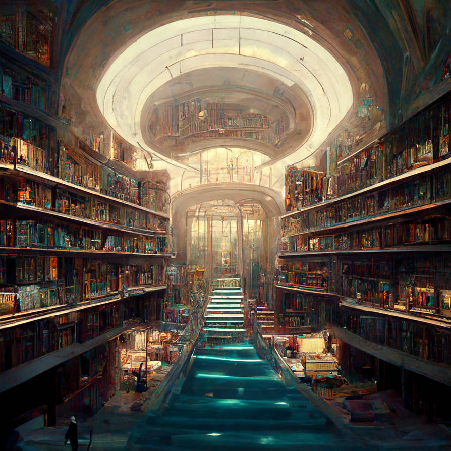 Library of Dreams by EnchantedHawke on DeviantArt