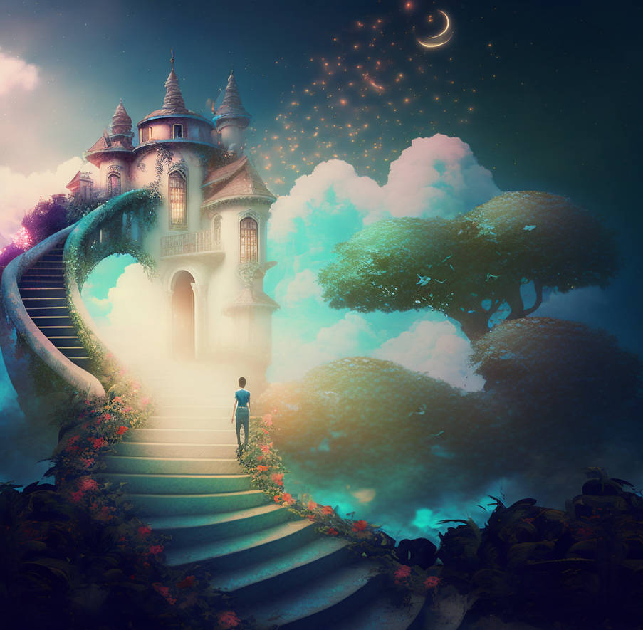 Magical Stairway by EnchantedHawke on DeviantArt