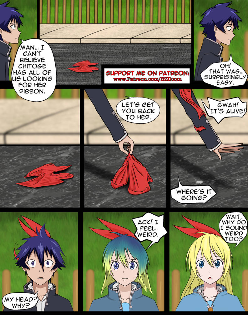 Raku to Chitoge Tg Comic Part 1 Raffle Comm by BenjyZD on DeviantArt